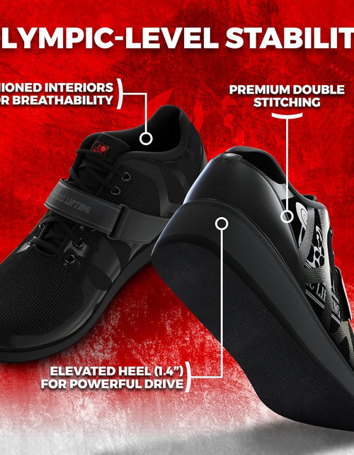 Load image into Gallery viewer, Powerlifting Shoes for Heavy Weightlifting - Men'S Squat Shoe - MEGIN
